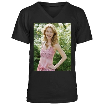 Ellen Pompeo Men's V-Neck T-Shirt