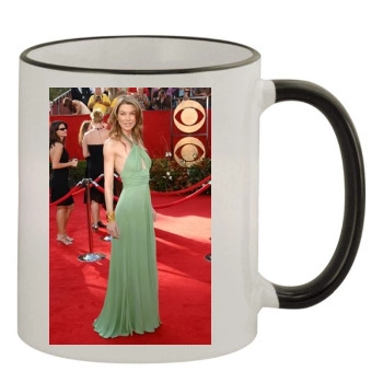 Ellen Pompeo 11oz Colored Rim & Handle Mug