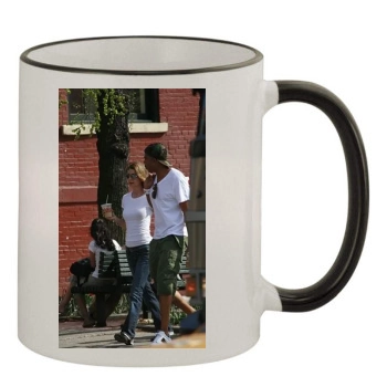 Ellen Pompeo 11oz Colored Rim & Handle Mug