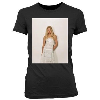 Emilie de Ravin Women's Junior Cut Crewneck T-Shirt