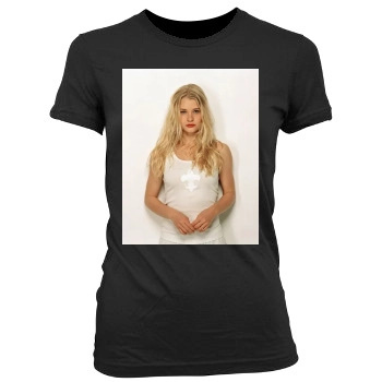 Emilie de Ravin Women's Junior Cut Crewneck T-Shirt