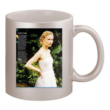 Emilie de Ravin 11oz Metallic Silver Mug