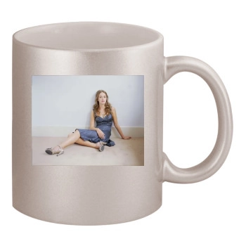 Emily Blunt 11oz Metallic Silver Mug