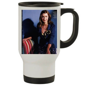 Emily Blunt Stainless Steel Travel Mug