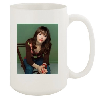 Emily Browning 15oz White Mug