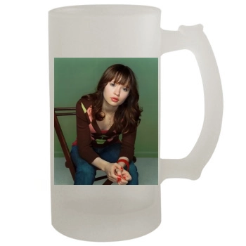 Emily Browning 16oz Frosted Beer Stein