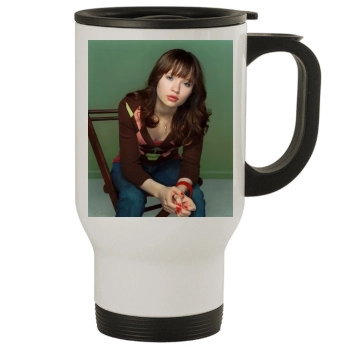 Emily Browning Stainless Steel Travel Mug