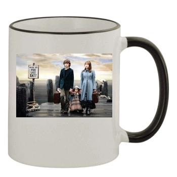 Emily Browning 11oz Colored Rim & Handle Mug