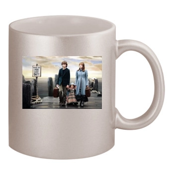 Emily Browning 11oz Metallic Silver Mug