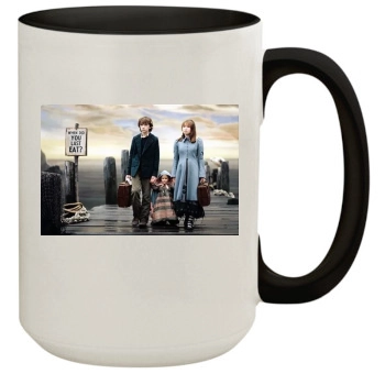 Emily Browning 15oz Colored Inner & Handle Mug