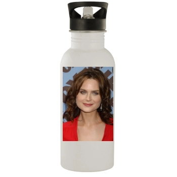 Emily Deschanel Stainless Steel Water Bottle