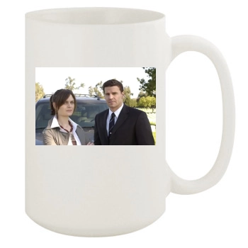 Emily Deschanel 15oz White Mug