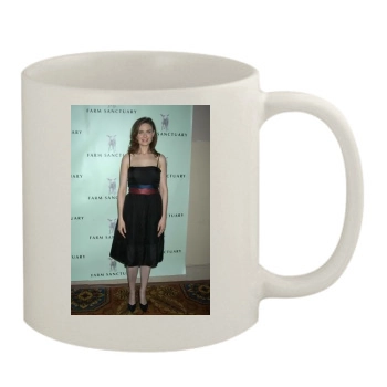 Emily Deschanel 11oz White Mug