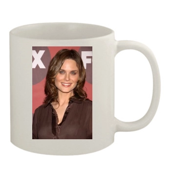 Emily Deschanel 11oz White Mug