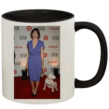 Emily Mortimer 11oz Colored Inner & Handle Mug