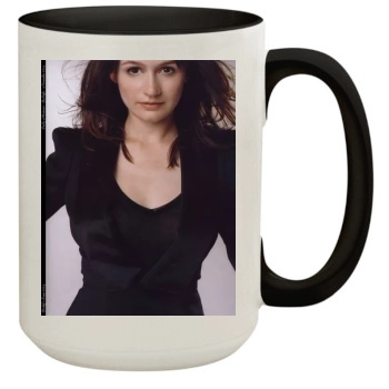 Emily Mortimer 15oz Colored Inner & Handle Mug