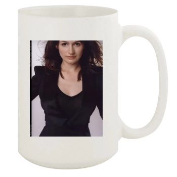 Emily Mortimer 15oz White Mug