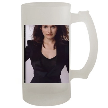 Emily Mortimer 16oz Frosted Beer Stein