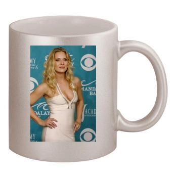 Emily Procter 11oz Metallic Silver Mug