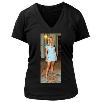 Emma Bunton Women's Deep V-Neck TShirt