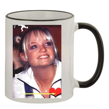 Emma Bunton 11oz Colored Rim & Handle Mug