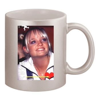 Emma Bunton 11oz Metallic Silver Mug