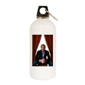 Daniel Craig White Water Bottle With Carabiner