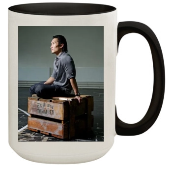 Daniel Dae Kim 15oz Colored Inner & Handle Mug
