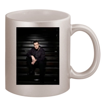 Freddie Prinze Jr 11oz Metallic Silver Mug