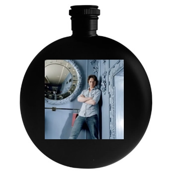 James Mcavoy Round Flask