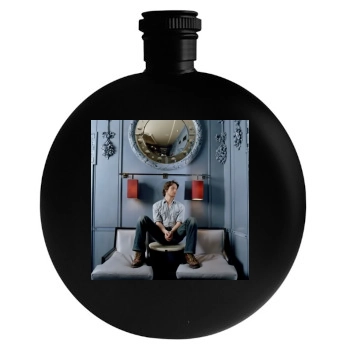 James Mcavoy Round Flask