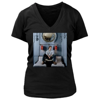 James Mcavoy Women's Deep V-Neck TShirt