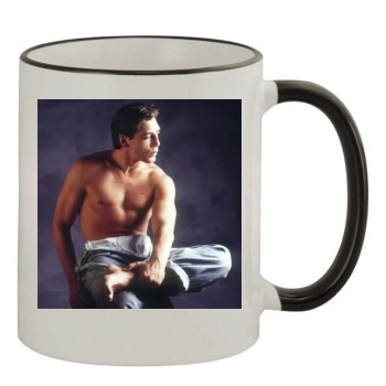 Javier Bardem 11oz Colored Rim & Handle Mug