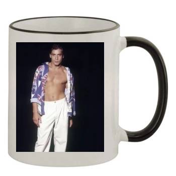 Javier Bardem 11oz Colored Rim & Handle Mug