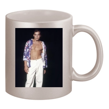 Javier Bardem 11oz Metallic Silver Mug