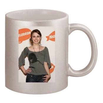 Emma Roberts 11oz Metallic Silver Mug