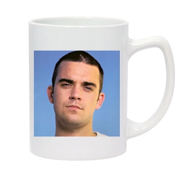 Robbie Williams 14oz White Statesman Mug