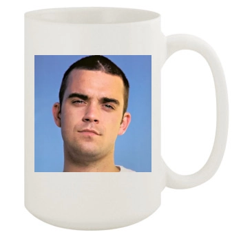 Robbie Williams 15oz White Mug