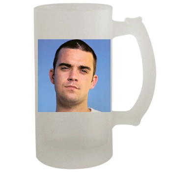 Robbie Williams 16oz Frosted Beer Stein