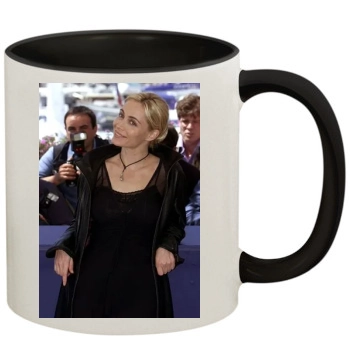 Emmanuelle Beart 11oz Colored Inner & Handle Mug