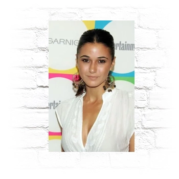 Emmanuelle Chriqui Metal Wall Art