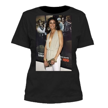 Emmanuelle Chriqui Women's Cut T-Shirt