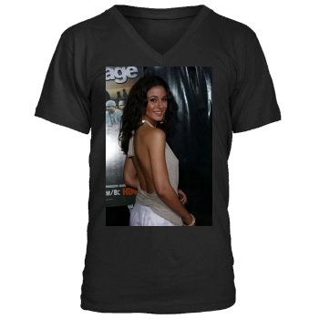 Emmanuelle Chriqui Men's V-Neck T-Shirt