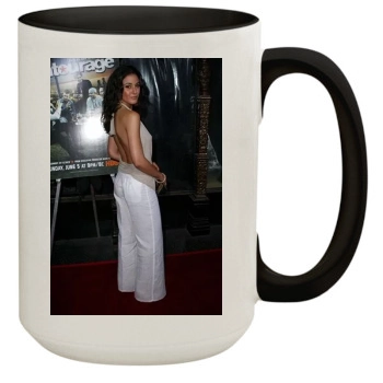 Emmanuelle Chriqui 15oz Colored Inner & Handle Mug