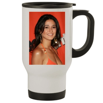 Emmanuelle Chriqui Stainless Steel Travel Mug