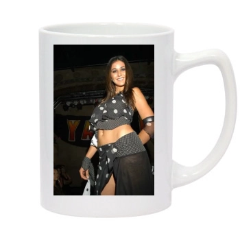 Emmanuelle Chriqui 14oz White Statesman Mug