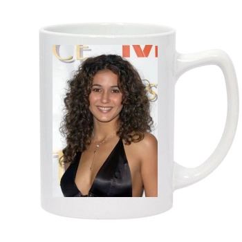 Emmanuelle Chriqui 14oz White Statesman Mug