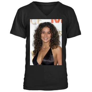 Emmanuelle Chriqui Men's V-Neck T-Shirt