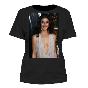 Emmanuelle Chriqui Women's Cut T-Shirt