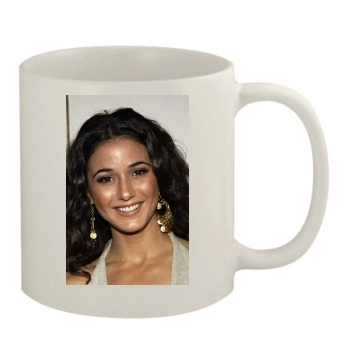 Emmanuelle Chriqui 11oz White Mug